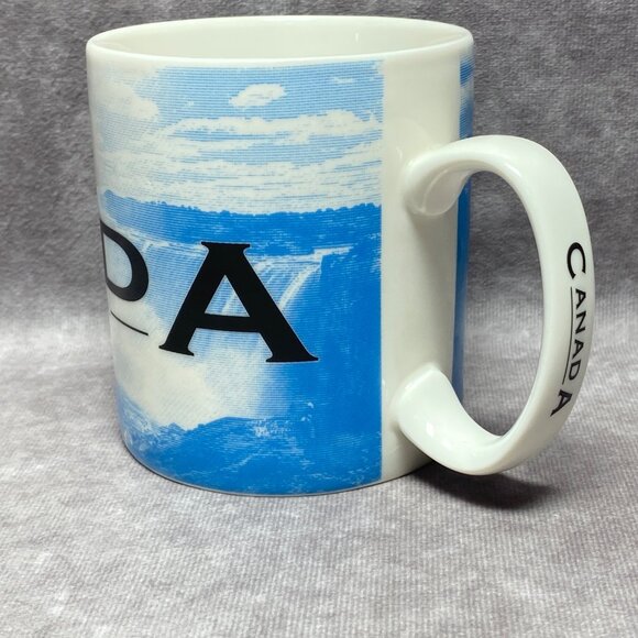Starbucks Skyline Series Canada Mug 2005 Niagara Falls Design 16 Oz Ceramic - Picture 4 of 10